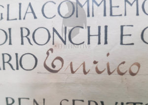 d'annunzio marcia ronchi fiume autografo