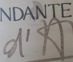 d'annunzio marcia ronchi fiume autografo