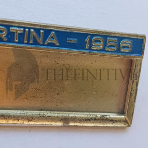 cortina 1956 olimpiadi targhetta