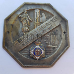 ❌🙁RACI placca badge raid MILANO-ROMA-LITTORIA-BARI