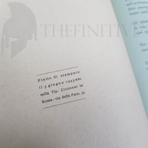 marinetti autografo futurismo libro