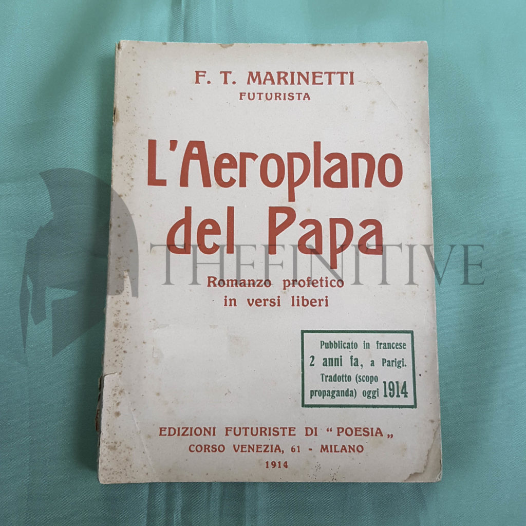 aeroplano del papa marinetti