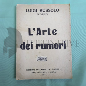 ❌🙁Arte dei Rumori Russolo , Luigi – Futurista – 1916