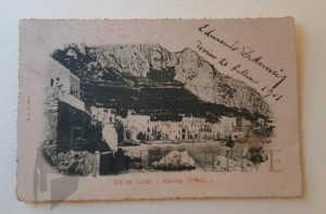 ❌🙁edmondo de amicis autografo – Cartolina 1901 – Libro Cuore