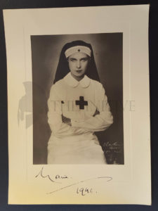 ❌🙁Croce Rossa Red Cross Maria José Belgio Savoia – autografo