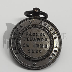 ❌🙁Valor Militare Castelfidardo 1860 – Campagna d’Ancona