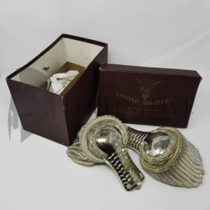 ❌🙁Spalline Generale Argento alta uniforme – Frangia