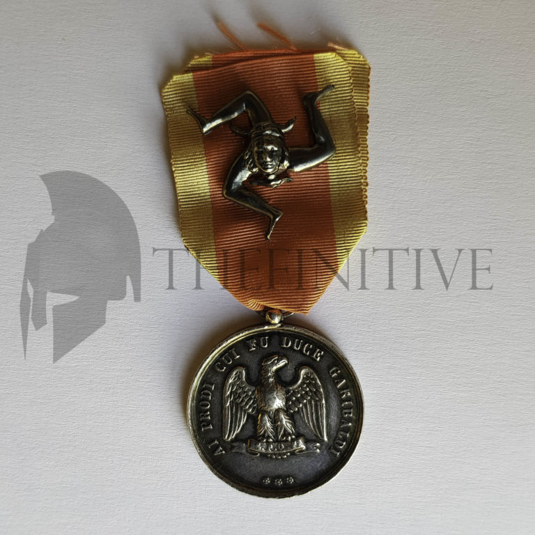 medaglia dei mille garibaldi