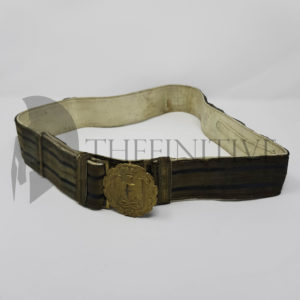❌🙁PAI Polizia Africa uniforme – Cinturone ufficiale coloniale