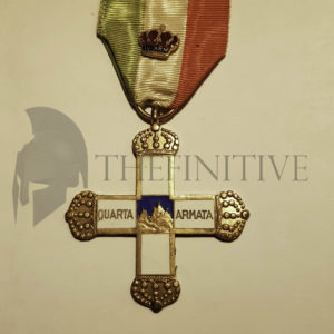 ❌🙁Quarta Armata FASSINO Coroncina su nastro – ’15 ’18