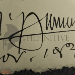 Gabriele d'Annunzio lettera autografa
