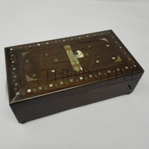 ❌🙁Scatola carillon fascista “Giovinezza” – “Faccetta Nera” – PNF