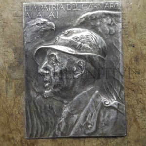 Gabriele d'Annunzio placca CARNARO