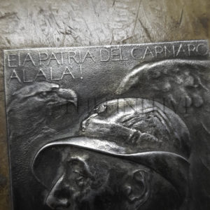 Gabriele d'Annunzio placca CARNARO