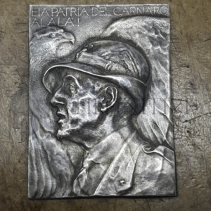 Gabriele d'Annunzio placca CARNARO