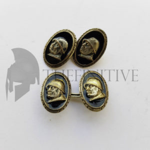 ❌🙁Gemelli Smaltati DUCE MVSN – Mussolini PNF