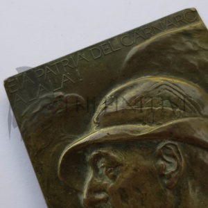 d'Annunzio placca CARNARO Castiglioni