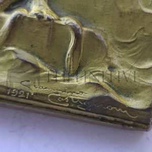 d'Annunzio placca CARNARO Castiglioni