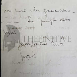Guido KELLER autografo FIUME