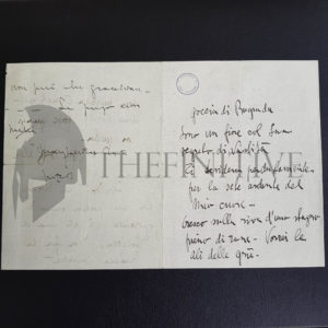 Guido KELLER autografo FIUME