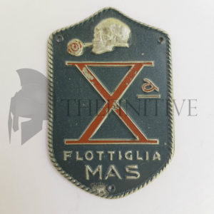 ❌🙁Decima Flottiglia MAS Scudetto – Teschio, Rosa BREGONZIO