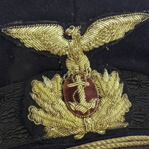 ufficiale marina repubblicana berretto