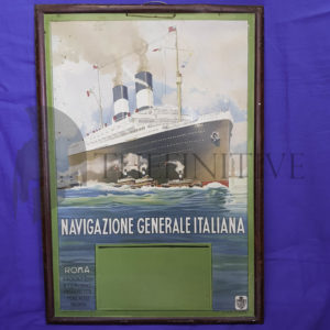 ❌🙁Navigazione Generale Italiana Metalgraf Regia Nave Roma