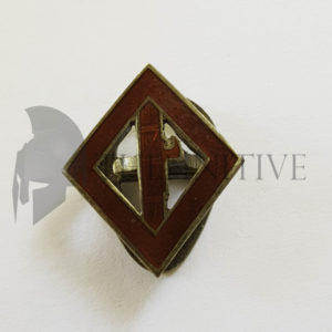 ❌🙁Distintivo SQUADRISTA fascista smaltato – PNF – RSI