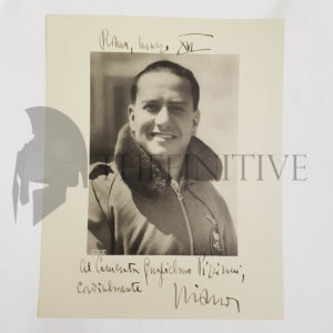 ❌🙁Ciano autografo LA DISPERATA – Galeazzo foto PNF Fascista