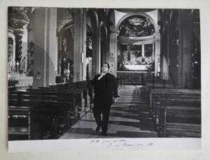 Pietro Annigoni fotografia Autografa – dedica – numerata
