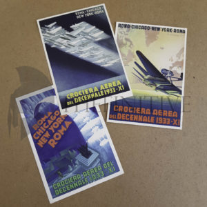 ❌🙁CARTOLINE Crociera Aerea Decennale – Balbo