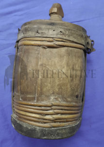 ❌🙁Borraccia Legno GUGLIELMINETTI 1853 – risorgimentale