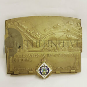 ❌🙁RACI Circuito Automobilistico BIELLA 1934 trofeo JOHNSON