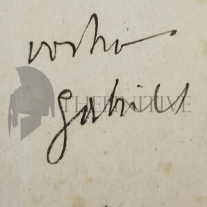 ITÀ D’ANNUNZIO BIDERI lettera 1893