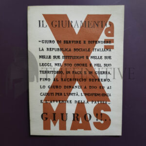 ❌🙁Volantino Giuramento X MAS – Decima Flottiglia