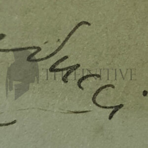 Giosuè Carducci cartolina autografata