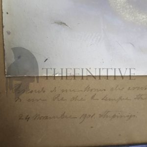 Umberto I foto dedica